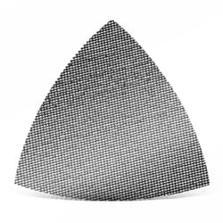 Net Grilles abrasives auto-agrippantes, 93 mm, p. Ponceuses delta, Carbure de silicium (Lot de 25) G100 - Menzer