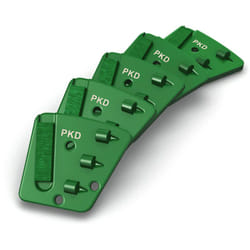 Segments de Ponçage pcd en Diamants Polycristallins (5 Pièces) pour la Monobrosse Menzer esm 406