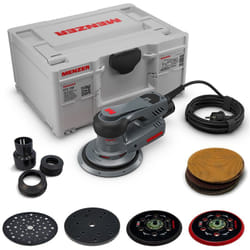 Ponceuse Excentrique ets 150 2.5 (Polissage Fin et de Finition) avec systainer³, 3 Plateaux de Ponçage, Protection p. Plateau de Ponçage, Interface