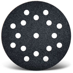 Black Disques abrasifs auto-agrippants, 125 mm, 17 trous, p. Ponceuses excentriques, Carbure de silicium (Lot de 50) G240 - Menzer