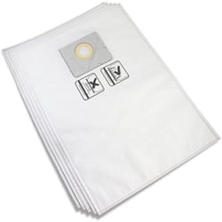 Kit de Sac Filtrants en Non-Tissé 30 l (5 pc.) pour Menzer Aspirateur de Sécurité vcl / vcm 530 pro (Wood)