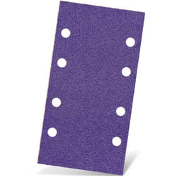 Titanium hd Feuilles abrasives auto-agrippantes, 180 x 93 mm, 8 trous, p. Ponceuses vibrantes, Mix céramique (Lot de 50) G40 - Menzer