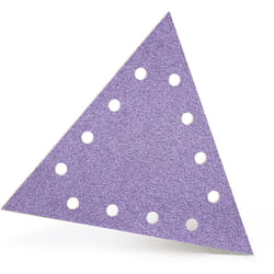 Purple hd Disques abrasifs auto-agrippants, 290 x 250 mm, 12 trous, p. Ponceuses à plâtre, Mix céramique (Lot de 5) G150 - Menzer