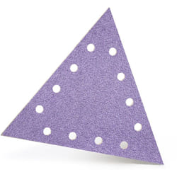 Purple hd Disques abrasifs auto-agrippants, 290 x 250 mm, 12 trous, p. Ponceuses à plâtre, Mix céramique (Lot de 5) G240 - Menzer