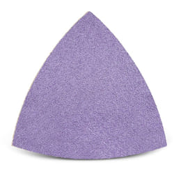 Purple hd Feuilles abrasives auto-agrippantes, 82 mm, p. Ponceuses delta, Mix céramique (Lot de 50) G100 - Menzer