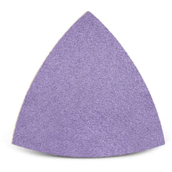 Purple hd Feuilles abrasives auto-agrippantes, 82 mm, p. Ponceuses delta, Mix céramique (Lot de 50) G320 - Menzer