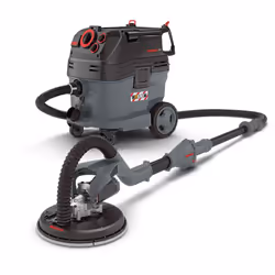 MENZER Ponceuse Girafe LHS 225 & Aspirateur de Sécurité VCM 530 PRO, avec Kit d’Abrasifs Le classique du ponçage pour murs et ...