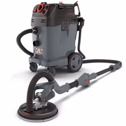 MENZER Ponceuse Girafe LHS 225 & Aspirateur de Sécurité VCM 550 PRO, avec Kit d’Abrasifs Le classique du ponçage pour murs et ...