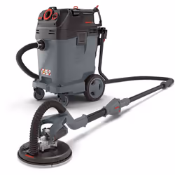 MENZER Ponceuse Girafe LHS 225 VARIO & Aspirateur de Sécurité (Aspirateur Eau et Poussière) VCL 550 PRO, avec Kit d’Abrasifs  ...