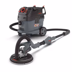MENZER Ponceuse Girafe LHS 225 PRO & Aspirateur de Sécurité (Aspirateur Eau et Poussière) VCL 530 PRO, avec Kit d’Abrasifs Un ...