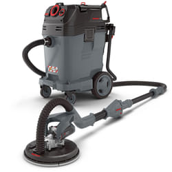 Ponceuse Girafe lhs 225 pro & Aspirateur de Sécurité (Aspirateur Eau et Poussière) vcl 550 pro, avec Kit d'Abrasifs - Menzer