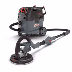MENZER Ponceuse Girafe LHS 225 PRO & Aspirateur de Sécurité VCM 530 PRO, avec Kit d’Abrasifs Un condensé de puissance pour un ...