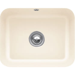 Villeroy&boch - Evier 1 bac villeroy et boch Cisterna 60C Ivory CeramicPlus