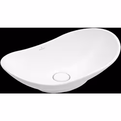 Villeroy & Boch Ma Nature Lavabo à poser, 610x360 mm, pour prise de courant murale ou pour montage mural avec base surélevée, ...