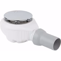 Garniture de vidage pour receveur de douche diamètre : 90 mm débit d’évacuation : 51 l/min matériau : plastique, chrome