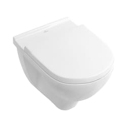 Villeroy&boch - cuvette wc suspendue ovale à fond creux o.novo blanc alpin pour bâti support (56601001)