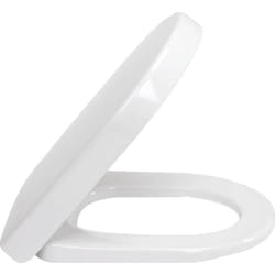 Villeroy & Boch 9M68S101 siège de toilette Abattant rigide Acier inoxydable, Termodurcissable Blanc