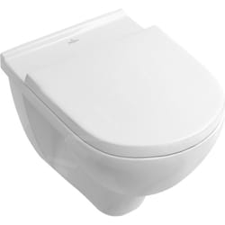 Villeroy&boch - O.novo - Ensemble cuvette de wc suspendue et abattant wc, 360x560 mm, blanc 5660H101