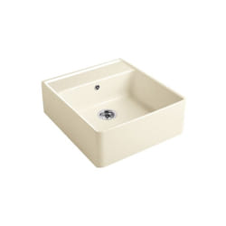 Villeroy&boch - Evier timbre office villeroy et boch Tradition Creme CeramicPlus avec vidage automatique