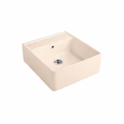Evier timbre office  Tradition Ivory CeramicPlus avec vidage automatique