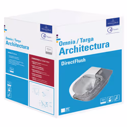 Villeroy &amp; Boch Architectura, Une pièce, Mur, 3 L, 4,5 L, 21 kg