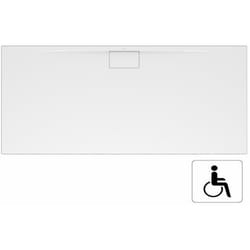 Receveur 170 x 75 x 4,8  Architectura Metalrim acrylique rectangle blanc