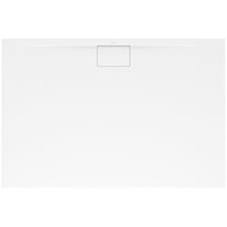 Receveur antidérapant 100 x 80  Architectura Metalrim acrylique rectangle blanc