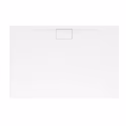 Receveur antidérapant 100 x 80 x 4,8 Architectura Metalrim acrylique rectangle blanc