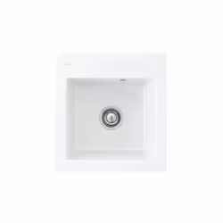 Avantages de l'Evier VILLEROY ET BOCH Subway 45 XS Blanc snow white Design moderne et minimaliste : L'évier Subway 45 XS se d ...