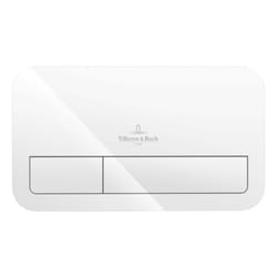 Villeroy&boch - ViConnect Plaque de déclenchement wc 200S, Blanc