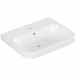 Villeroy & Boch Architectura évier 600x470 mm pour montage à 3 trous trou taraudé central percé avec trop-plein porcelaine sa ...