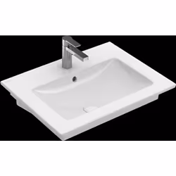 Villeroy & Boch Venticello Lave-mains 4124G6 porcelaine sanitaire Dimensions : 600 x 500 mm Karree dessous du sol pour montag ...