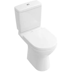 Villeroy&boch - O.novo, Combipack wc à poser sans bride modèle sur pied, céramique blanc
