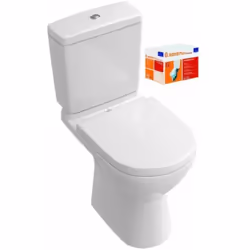 Points forts du pack WC O.Novo plus Direct Flush blanc Villeroy et Boch Style épuré et moderne Combi-packs qui réunissent les ...