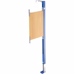 pour revêtement sec, pour înstallation à droite sur lélément de WC 9224 27incl. pied autobloquant avec plaques de base réglab ...