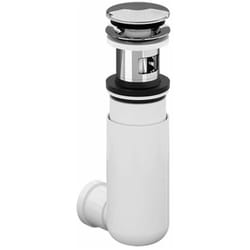 Villeroy&boch - Siphons - Siphon de lavabo Easy Access avec bonde clic clac, chrome 92198800