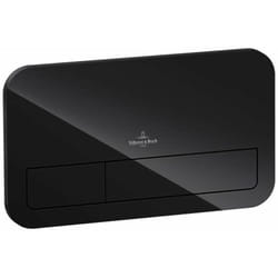 ViConnect - Plaque de déclenchement M200, verre Glossy Black 922400RB - Villeroy&boch
