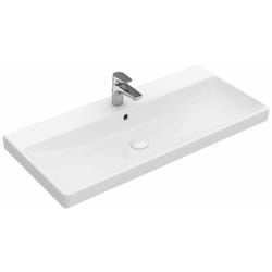 Villeroy&boch - Avento - Meuble lavabo 80x47 cm, avec trop-plein, trou de robinetterie, blanc alpin 41568001