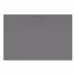 Receveur antidérapant 160 x 90 Architectura Metalrim acrylique rectangle gris anthracite