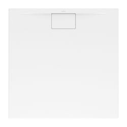 Receveur antidérapant 180 x 90  Architectura Metalrim acrylique rectangle gris