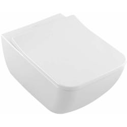 Villeroy&boch - Venticello - wc suspendu avec abattant SoftClosing, DirectFlush, CeramicPlus, blanc alpin 4611RSR1