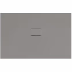 Receveur antidérapant 140 x 90  Squaro Infinity quaryl rectangle gris