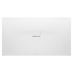 Receveur antidérapant 90 x 80 villeroy et boch Squaro Infinity quaryl rectangle edelweiss