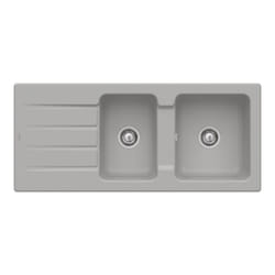 Villeroy&boch - Evier 1 bac et demi 116 x 51 cm villeroy et boch Architectura 80 Fossile