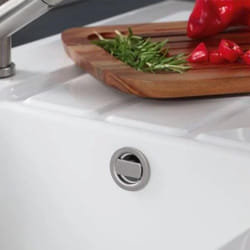 Villeroy&boch - Vidage évier automatique chromé villeroy et boch