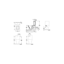 Villeroy&boch - Accessoires appartenant à plusieurs collections, Accessoires, pour sortie verticale