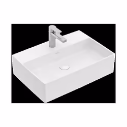 Villeroy & Boch Memento 2.0 1x Lavabo de comptoir 1x kit de fixation 1x gabarit de découpe largeur 500 x profondeur 420 mm Ti ...