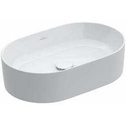Vasque a poser ovale  Collaro Blanc