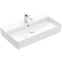 Villeroy&boch - Memento 2.0 Lavabos, 80 x 47 x 14 cm, avec trop-plein, meulé, blanc (4A228G01)