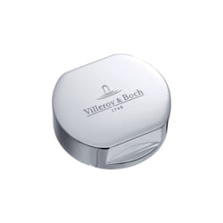 Villeroy&boch - Bouton pour mécanisme 2 cuves en laiton finition chromé